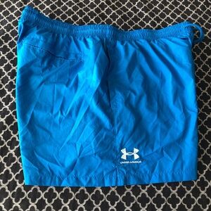Under Armour Marine Royal Blue Swim Trunks Men’s XXL 2X Swim Summer Beach BB2